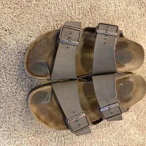 Birkenstock Brown Leather Sandals for women